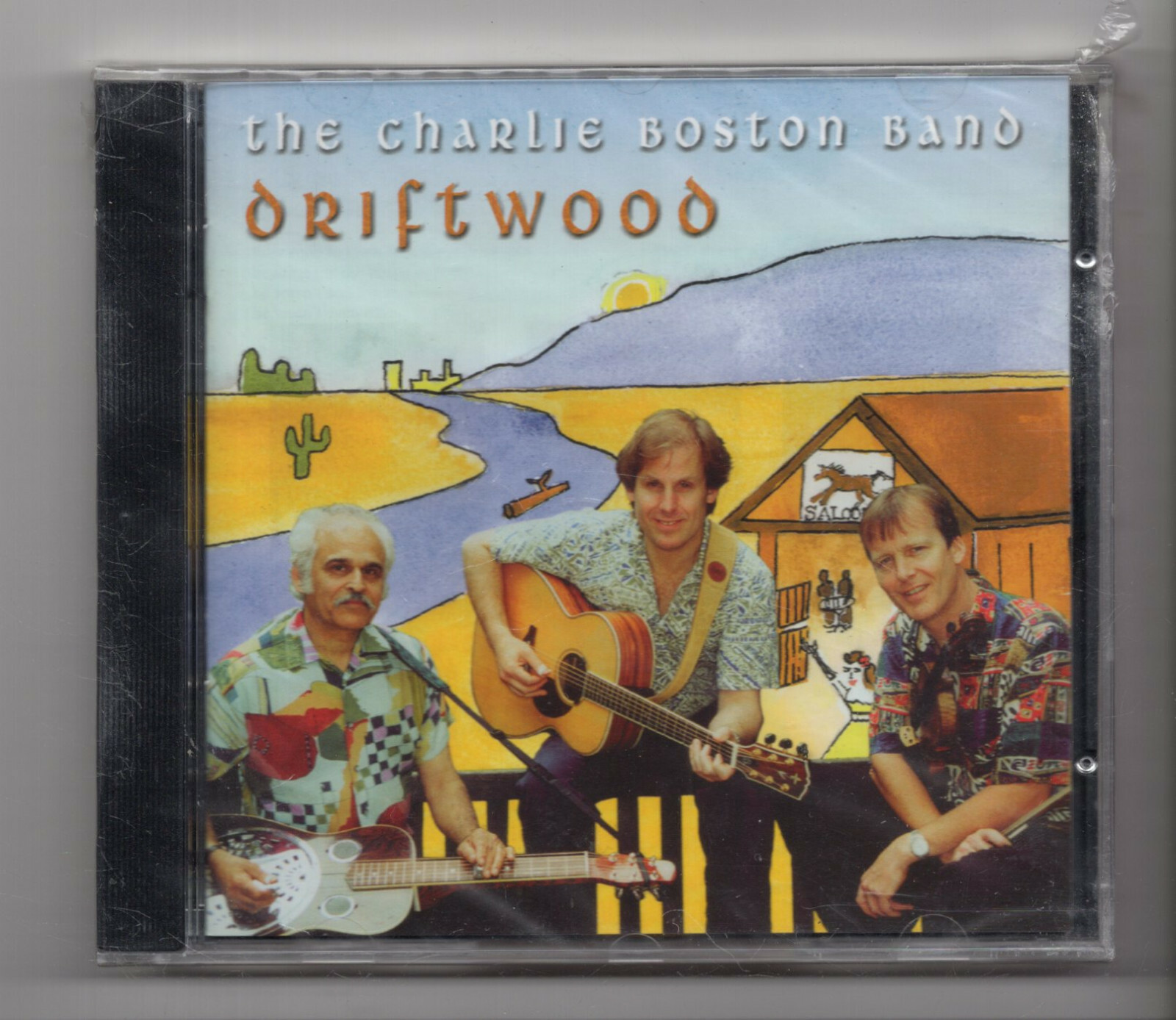(JN407) The Charlie Boston Band, Driftwood - 2000 Sealed CD