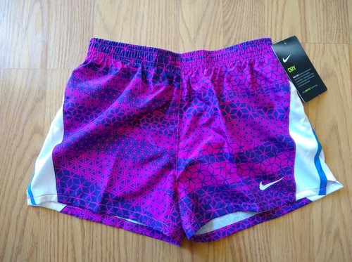 pink and purple nike shorts