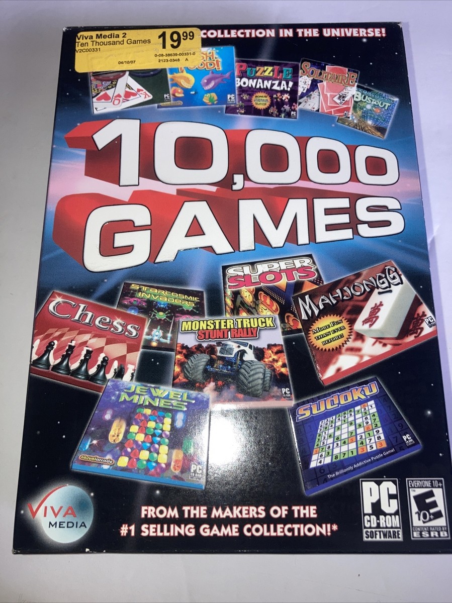 10,000 Games (PC, 2007) 838639003198| eBay