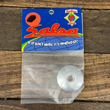 Salsa 1 1/8 in Threadless Headset Top Cap NOS 1999  Road Race MTB 90s Silver