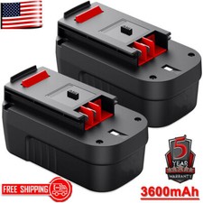 2Pack HPB18 For BLACK&DECKER 18V 18 Volt NI-Mh 4.8Ah Battery HPB18-OPE 244760-00