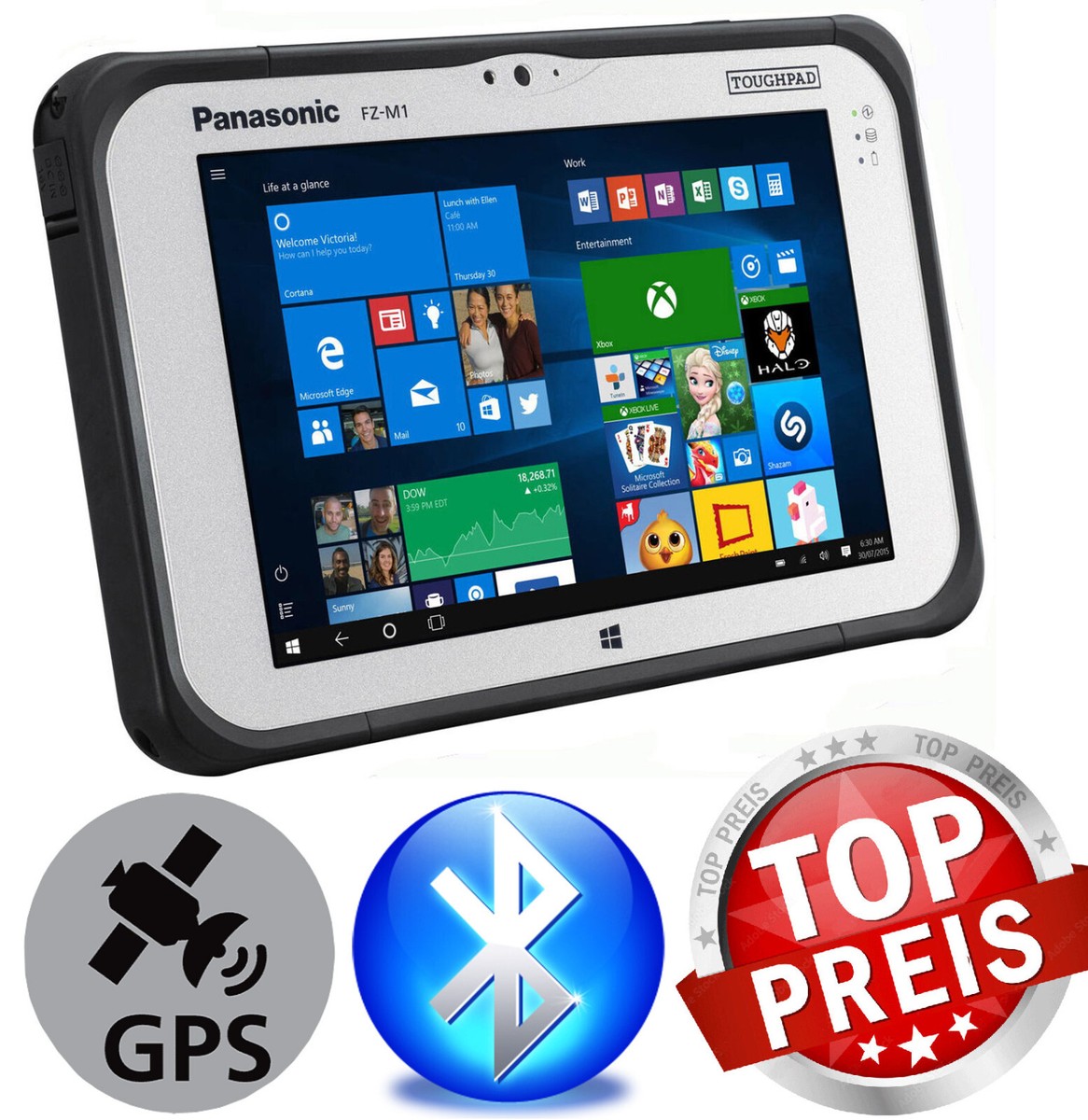 160時間使用 Panasonic TOUGHPAD 凄い FZ-M1F150JVJ