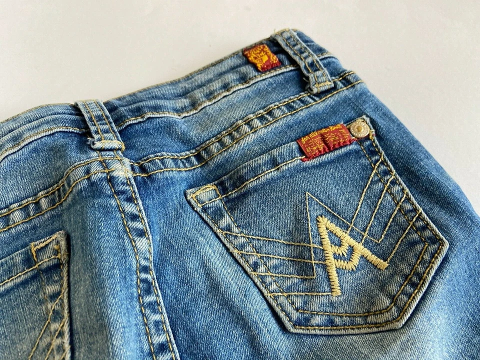 7 FOR ALL MANKIND Geniale dunkle ankle skinny Jeans Gr.6 116 - Bild 1 von 4