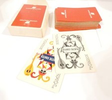 UNITED AIRLINES RED VINTAGE PLAYING CARDS FULL DECK