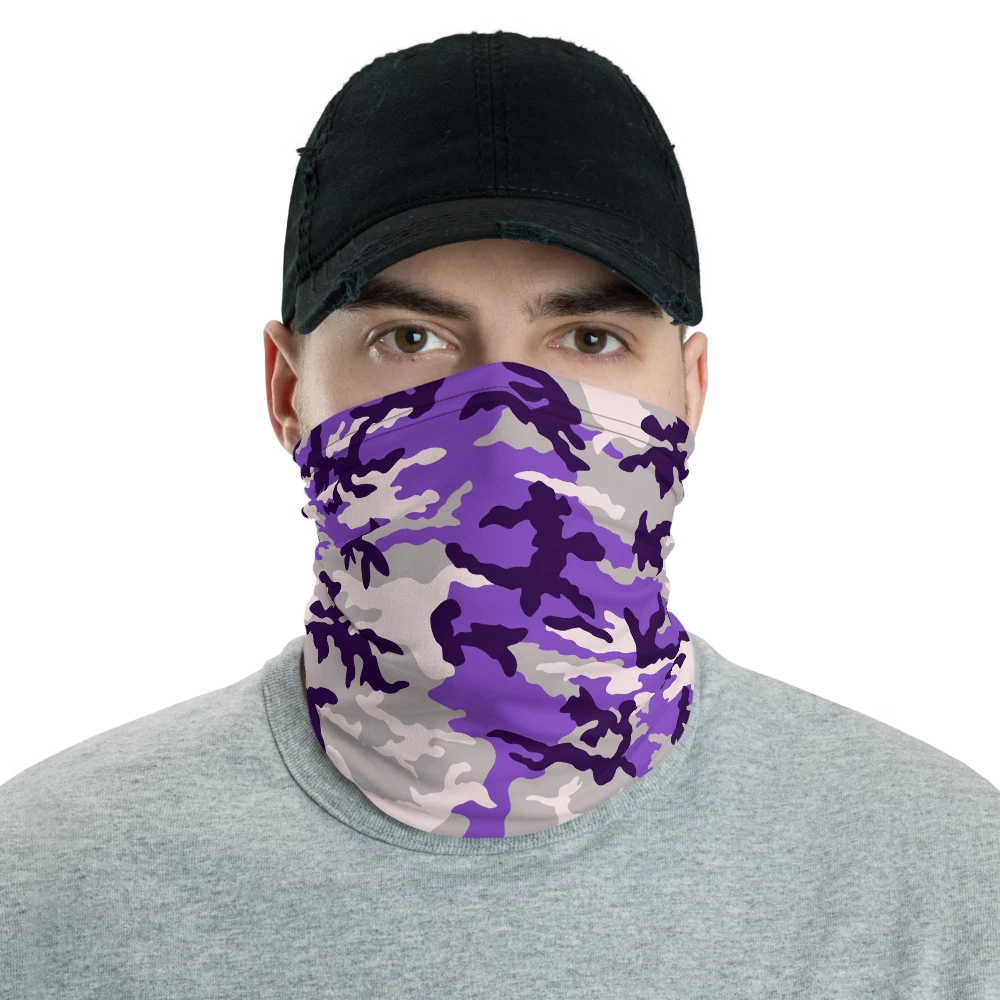 Ultraviolet ERDL Camouflage Neck Gaiter