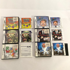 Nintendo DS Game Cases Only Lot Of 6 Empty Cases Most With Manuals/Instructions
