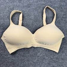 UnderOutfit Women's Perfect Neckline Bra Style 460 Wireless Seamless Beige XL