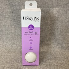 The Honey Pot Calming Lavender Bath Bombs - 3 Pack - NIP