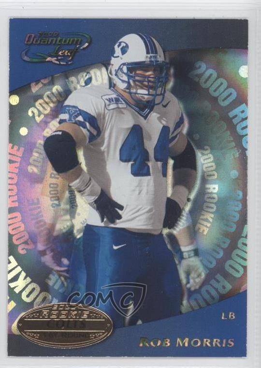 2000 Quantum Leaf 2000 Rookie Rob Morris #341 Rookie RC 0f8