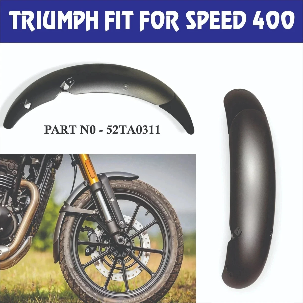 25+ Triumph Front Fenders for sale | Updated Oct 2026