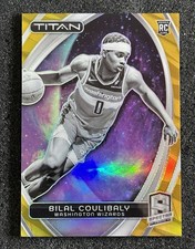 2023-24 Panini Flux Titan - Bilal Coulibaly RC GOLD # /10 Rookie - Wizards