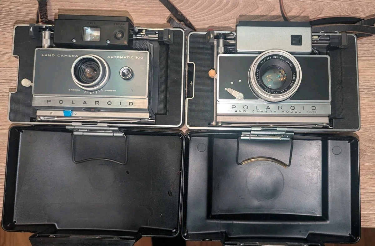 E570-① Polaroid Land Camera Model 180 Polaroid 180 Land Camera Review