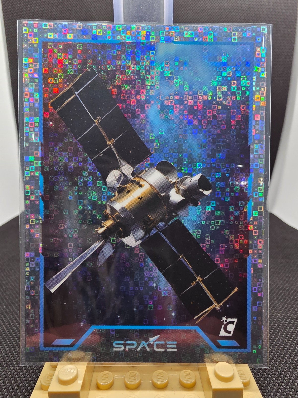 2025 Cardsmiths Space Galactic Matrix Holo Foil #11 Satellites