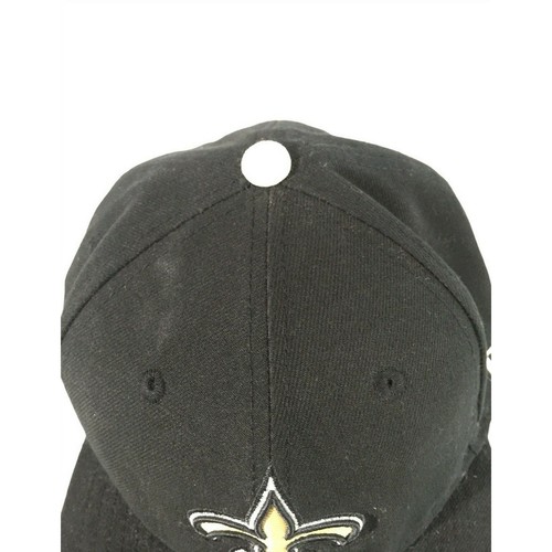 NFL HeadWear New Orleans Saints Youth Fitted Cap Baseball Hat Size 6 5/8 - Picture 4 of 5