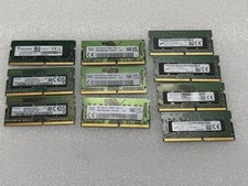 Mixed Lot Of 10 X skhynix Micron Samsung Adata 8gb 1rx8 pc4-3200aa Laptop Ram