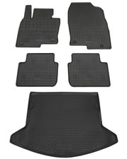 Gummi Kofferraumwanne Fußmatten für Mazda CX-5 II KF 2017- Set Passform Matten