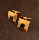 Fine Tourmaline Cufflinks 18K Gold — photo 2