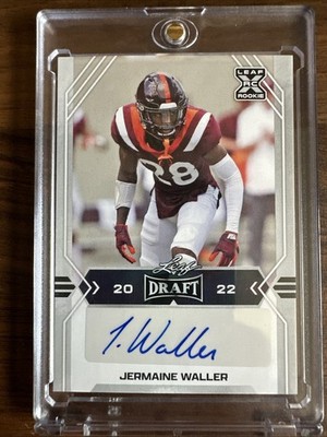 2022 Leaf Draft - Autographs #BA-JW2 Jermaine Waller (AU, RC)