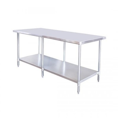 Atosa USA SSTW-3084 MixRite Work Table, 84''W x 30''D x 34''H