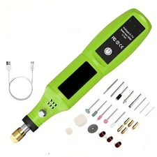 Mini Grinder Rotary Tool Polishing Drill Kit Variable Speed with Accessories