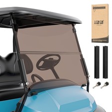 10L0L Golf Cart Windshield Club Car Precedent 37.5x33.6 Clear Tinted