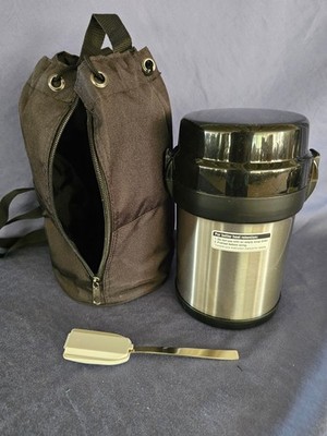 Zojirushi Stainless Steel Mr. Bento w/4 Bowls, Lids, Chopsticks, Bag SL-JA14-SA