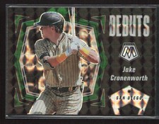 Jake Cronenworth 2021 Panini Mosaic #PD15 Debuts Green San Diego Padres