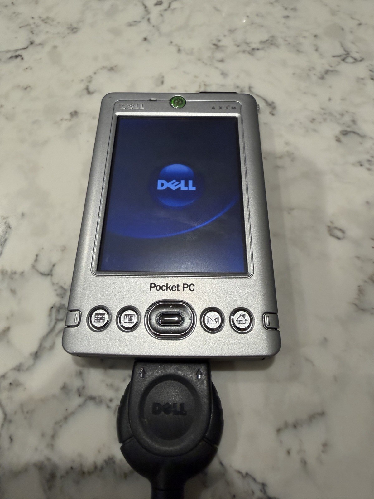 Dell Axim X30 Pocket PC PDA Windows Mobile Tested w/ Charger and Leather Case