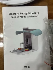 Smart Solar Bird Feeder with Camera AI Bird Species Identification