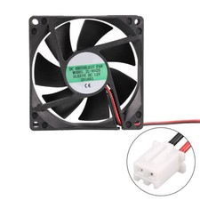 80mm x 80mm x 25mm 12V DC Cooling Fan Long Life Sleeve Bearing Computer Case Fan