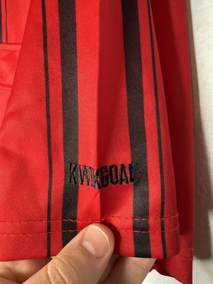 KwikGoal Official Referee Jersey Medium Red New With Tags NWT Soccer Knick Goal - Image 3 of 4