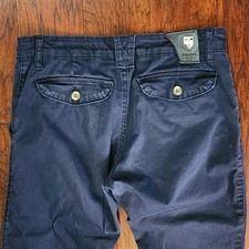 Individual Jeans Statement Prada EP-711 Navy Blue Chino Pants Men's 30/34