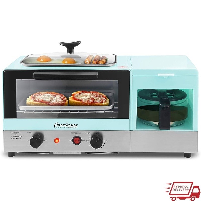 Toaster Oven Griddle Multi-function 500w