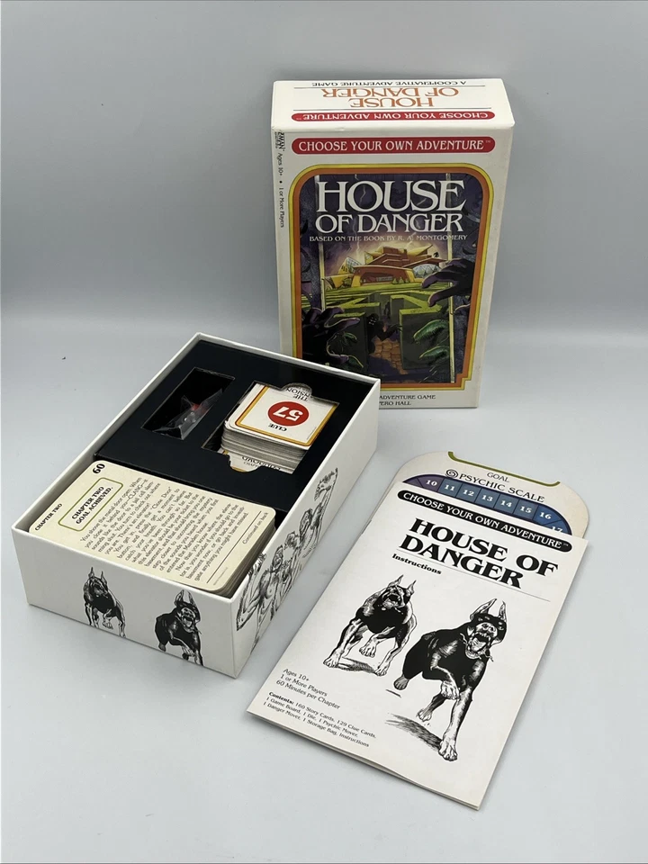 House of Danger - A Choose Your Own Adventure Strategy Board Game Z-Man Games - Image 2 of 4