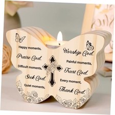 Gifts for Christian Women, Christian Gifts for Women Men, Baptism Gift White