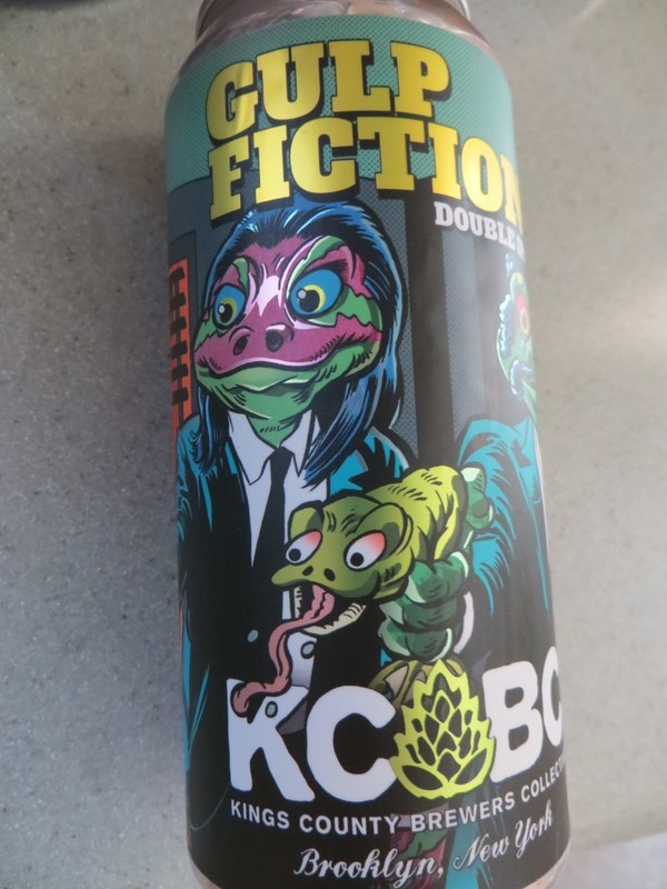 KCBC Gulp Fiction Double IPA Craft Beer Can