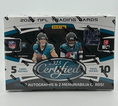 2025 Panini Certified NFL Football FOTL Hobby Box First off the Line