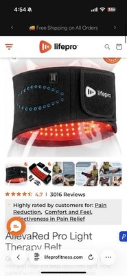 LifePro Allevared Pro Light Therapy Belt