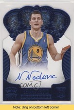 2013-14 Preferred Crown Royale Rookies Blue 42/49 Nemanja Nedovic Auto READ z5i