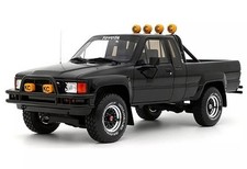OTTO 1/18 Toyota Hilux SR5 1985 Black Mini Car Model OTM481 New