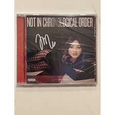Julia Michaels SIGNED CD Not In Chronological Order NEW! Brand New RARE