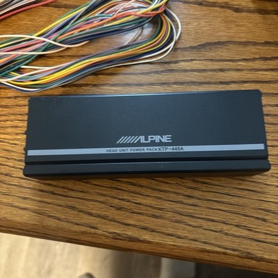 Alpine KTP-445A 4CH Power Pack Amplifier for Alpine Receiver 45W W/Sirius Tuner