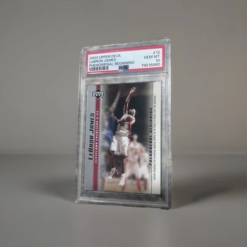 2003-04 Upper Deck PSA 10 Lebron James Rookie card Phenomenal Beginning
