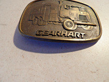 GearHeart Brass Belt Buckle