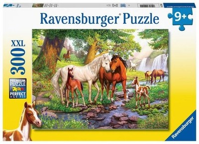 Puzzle Ravensburger Wildpferde am Fluss 300 Teile XXL 300 Teile