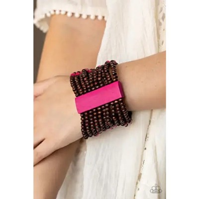 Paparazzi | ropical Trendsetter - Pink Bracelet