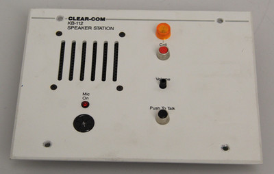 Clear-Com KB-112 Intercom Speaker Station Panel Only