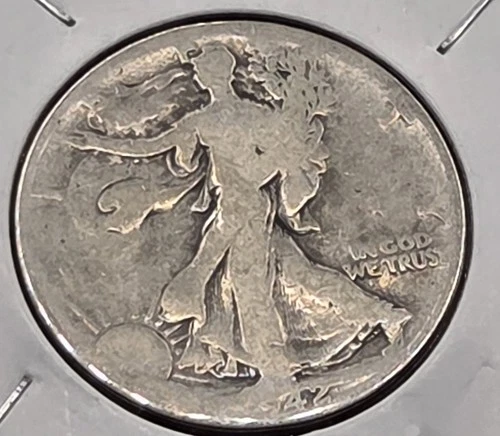 1942 (D) Walking Liberty Half Dollar Fine 90% Silver