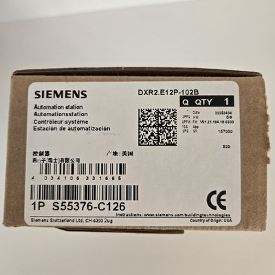 SIEMENS DXR2.E18-101B AUTOMATION STATION (825)
