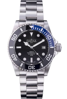 DAVOSA Ternos Professional Divers Ceramic Automatic 161.559.45 schwarz-blau T... - Bild 1 von 2
